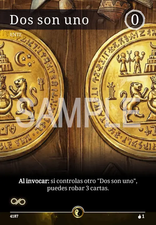 Dos son uno Dos son uno
