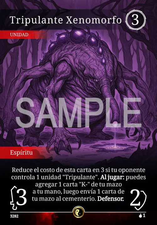 Tripulante Xenomorfo Tripulante Xenomorfo