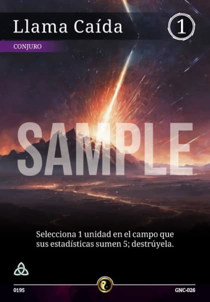 Llama Caída Llama Caída