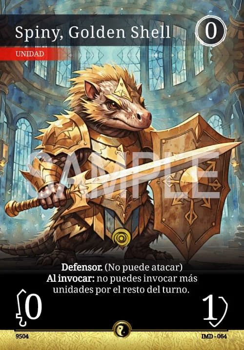 Spiny, Golden Shell Spiny, Golden Shell