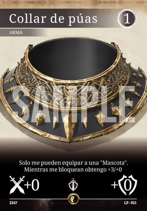Collar de puas Collar de puas
