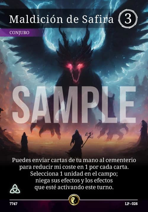 Maldición de Safira Maldición de Safira