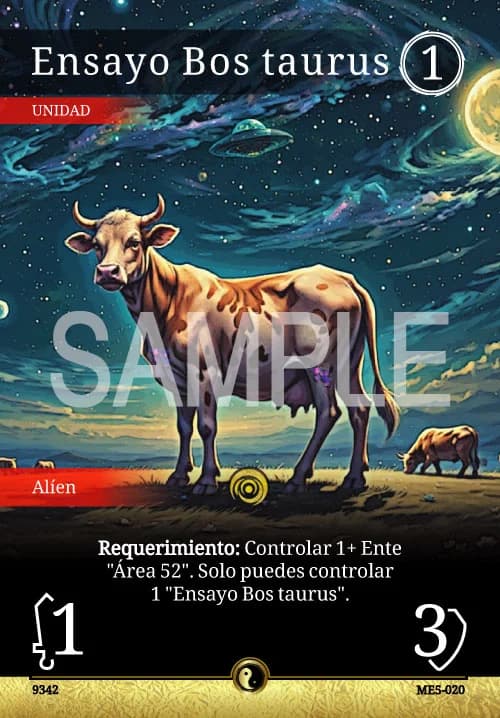 Ensayo Bos taurus Ensayo Bos taurus