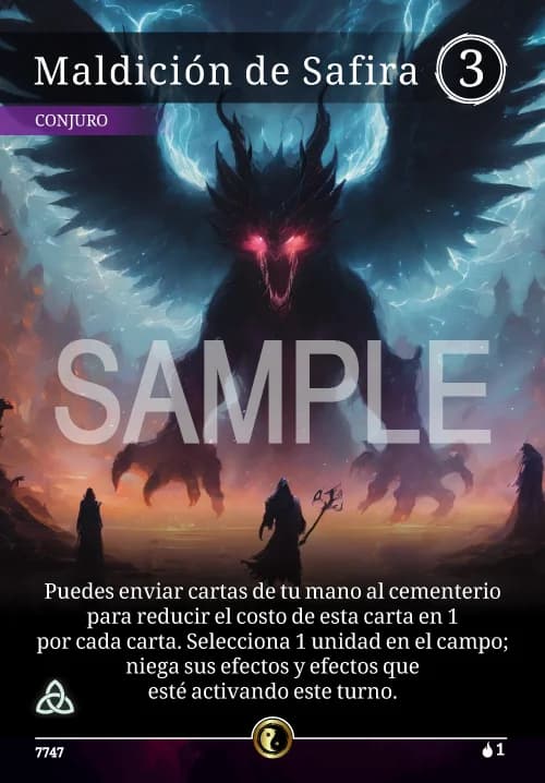 Maldición Safira Maldición Safira